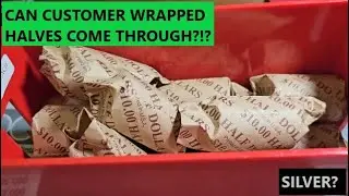 KENNEDY HALF DOLLAR HUNT! CUSTOMER WRAPPED EDITION! HUNT #2  LET'S FIND SILVER!
