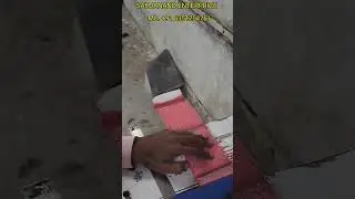 Plastic sponge scrubber making machine| foam pad scrubber making machine#bestbusinessideas