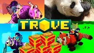 Trove #2 - Открываем Panda Adventurer's Chest (60 коробок)