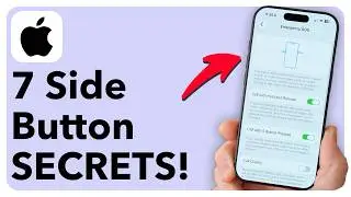 7 iPhone Side Button SECRETS - Everyone Should Know