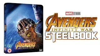 Avengers Infinity War 3D/2D Steelbook - Zavvi UK