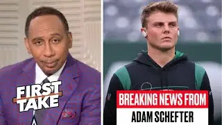 FIRST TAKE | Stephen A. Smith: Zach Wilson NOT starting Sunday's New York Jets vs the Chicago Bears