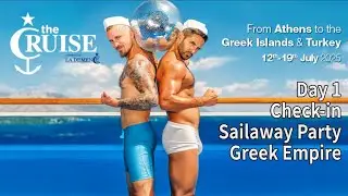 LA DEMENCE gay cruise 2025 Athens - day 1