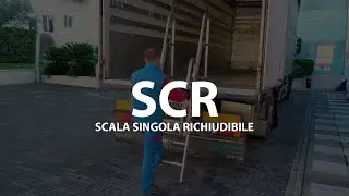 Scala singola richiudibile modello SCR Faraone
