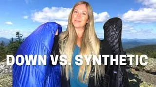 Down versus synthetic: which should you use for backpacking? (Think your sleeping bag and puffy)