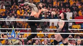 Roman Reigns vs Bronson Reed &ndash; Full Match Review | Crown Jewel 2025 Highlights & Analysis