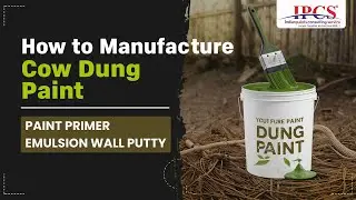 How to Manufacture Cow Dung Paint Paint, Primer, Emulsion, Wall Putty
