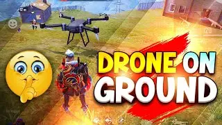🔥 Free Fire 🤯 Drone On Ground 😂  Op Trick🤷&zwj;♂️  #shorts #trick #freefireshort