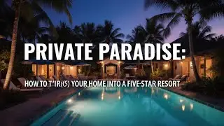 Private Paradise: How to Turn Your Home into a Five-Star Resort