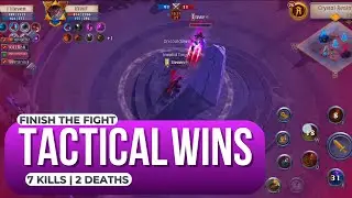How Execution Wins Games Without Top Damage | BOW | Albion Online Crystal Arena PvP Mobile
