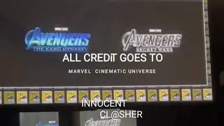 Marvel Studios Phase 6 AnnouncementsSan Diego Comic Con | TheMutiverse Saga Reveal!!