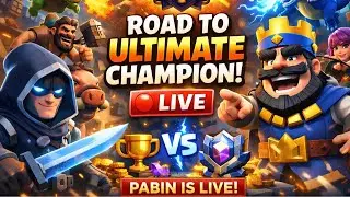 Road to Top Ladder 🔴 Clash Royale Live Stream