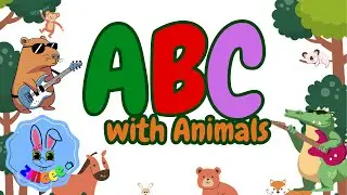 Learn ABC with Cute Animals | Fun Alphabet Song for Toddlers | Zingee TV