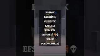 ROBLOX'U KORKUTAN O HACKER: C00LKID! 🍕#roblox #youtube #volex #viral #youtubeshorts #shorts #video