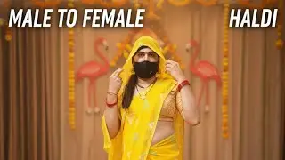 Live video of my in beautiful haldi ceremony saree.male to female crossdressing.saree lover crossy.
