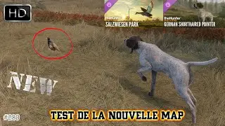 THE HUNTER CALL OF THE WILD #280 TEST DE LA MAP SALZWIESEN PARK ET DU GERMAN SHORTHAIRED POINTER !