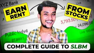 How Does Stock Lending & Borrowing Mechanism Works? (SLBM) | Earn Passive Income From Your Stocks