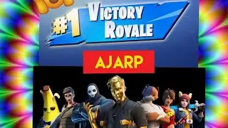Trying to get a win in Fortnite