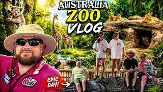 Spending The Day at Australia Zoo, Home of The Crocodile Hunter! | Australia Vlog | Ep 3