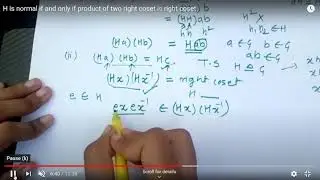 Abstract Algebra - Theorems in Normal Subgroup