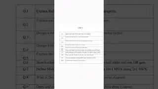 RGPV digital system important question | digital system design 3rd semester