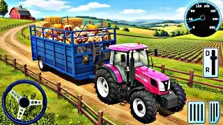 Indian Tractor Simulator 2025 | Real Village Farming & Crop Harvest Android Gameplay