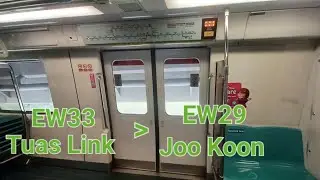 [SMRT] Retried! Kawasaki Heavy Industries and Nippon Sharyo C751B [317/318] Tuas Link to Joo Koon