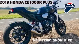 2019 HONDA CB1000R PLUS, New Termignoni Gp2r pipe fitted and other bike news
