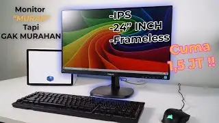 Review PHILIPS 243V7Q | Best Budget Monitor Di 1,5 Jutaan!!