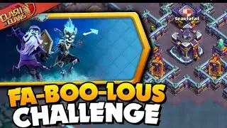 EASILY 3 STAR THE ABSOLUTELY FA-BOO-LOUS CHALLENGE (CLASH OF CLANS)