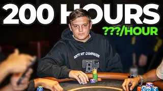 Playing 200 Hours of Poker in 30 Days (FINALE)