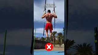 Watch this if you&rsquo;re doing ring pull ups 💯 #calisthenics #ringworkout #pullups #workoutadvice