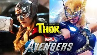 MARVEL'S AVENGERS - MIGHTY THOR JANE FOSTER Gameplay