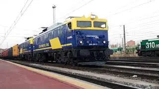 269s.351 CONTINENTAL RAIL, saliendo de Valladolid con Teco Bilbao-Abro&ntilde;igal