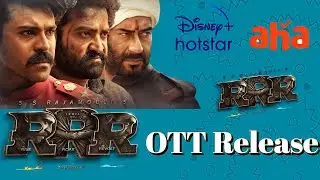 RRR Movie OTT Release Date | RRR Ott Telugu | RRR Ott Confirmed | Ram Charan ,jr NTR , SS Rajamoli