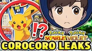 POKEMON NEWS! NEW Corocoro Leaks! Pokemon Scarlet & Violet Leak Breakdowns and More!