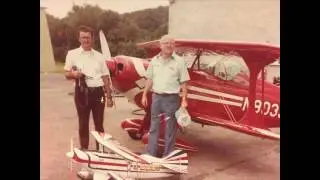 Earle Andrews Flying Pitts Bipe Model built by Stan Klick