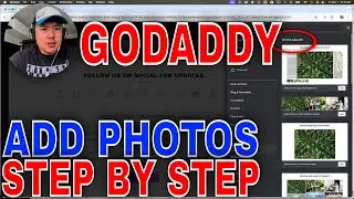 ✅  How To Add Images And Photos To GoDaddy Website Builder🔴