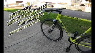 Fixed Gear | Vuelta a las calles con mejoras. Fixie or Single Riding Bs. As.