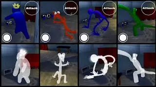  Play The Accurate Rainbow Friends Top 4 Morphs Vs Nuke's Rainbow Morphs (Roleplay)