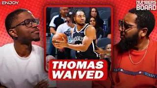 Cam Thomas should reflect after getting waived by Brooklyn Nets | Numbers on the Board | NBA on NBC