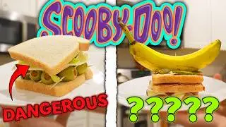 I Made the MOST DISGUSTING Scooby-Doo Sandwiches Ever.