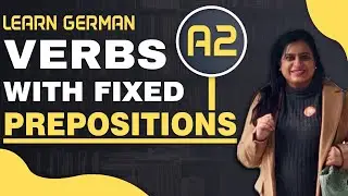 German verbs with preposition/Learn German Prepositions/German lessons