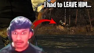 I had to LEAVE HIM BEHIND.../ The Walking Dead Season 2 Episode 1 PART 3