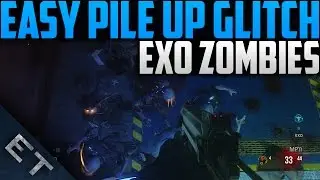 Advanced Warfare: Exo Zombies Glitches - Easy Solo Pile Up Glitch! (Unlimited Rounds Glitch)