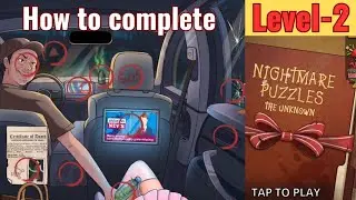 How To Complete Level-2 On Nightmare Puzzle/Nightmare Puzzle Ka Level-2 Complete Kaise Kare.