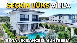 Didim Merkezde Se&ccedil;kin L&uuml;ks Villa | Botanik Bah&ccedil;e &bull; Akıllı Sistem &bull; Ş&ouml;mine (D-40)