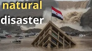 Devastating flood hit the city of Aden in Yemen.Torrential rains hit areas in Yemen.Natural disaster