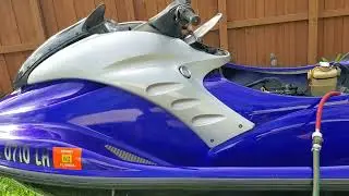 GPRXP Yamaha jet ski hull with Sea Doo engine conversion