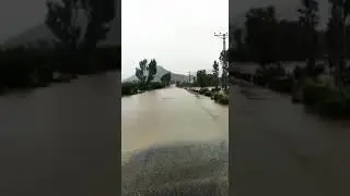 swat road closed due to flood The entire Swat district is engulfed by the river